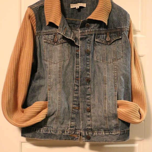 Maryk & Co Denim Fabric Jacket - Picture 5 of 6